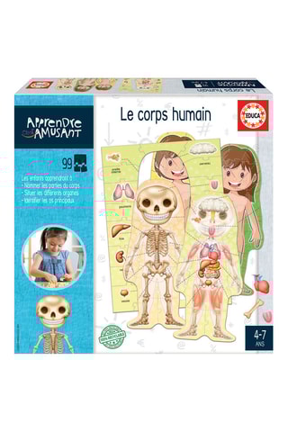 Puzzle Il corpo umano - 99 pezzi - Da 4 anni