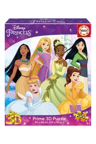 Puzzle 3D Princesas Disney - 200 peças - A partir dos 5 anos