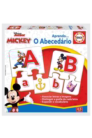Puzzle o alfabeto Mickey Disney - A partir dos 4 anos