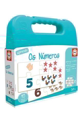 Puzzle os números - 40 peças - A partir dos 3 anos