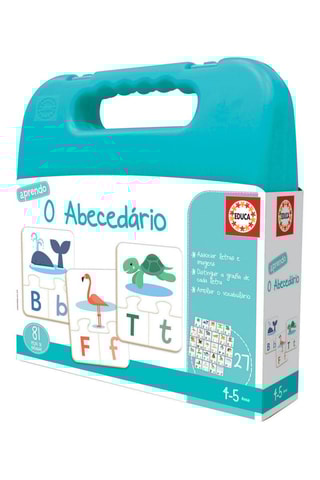 Puzzle do alfabeto - 81 peças - A partir dos 4 anos