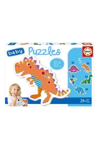 Puzzle Bebés dinossauros - 5 peças - A partir dos 2 anos