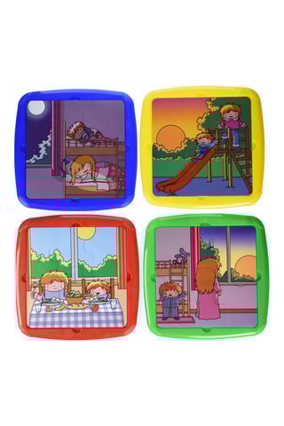 4 puzzles - 4 x 6 peças - A partir dos 3 anos