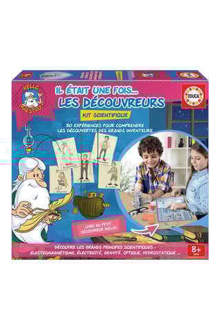 Kit científico Érase una vez Los Descubridores - Desde 8 años