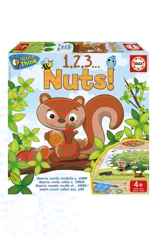 Jogo de contagem Nuts - A partir dos 4 anos