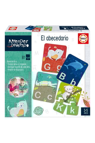 Juego de iniciación al abecedario - 81 piezas - De 3 a 5 años
