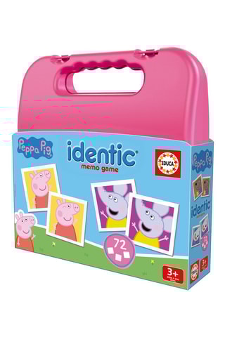 Jogo de memória Porquinha Peppa – 72 cartas - A partir dos 3 anos 
