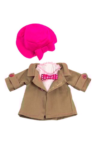 Conjunto de 3 peças para boneca - Rosa - A partir dos 3 anos