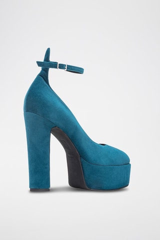 Platform Pumps - Blauw
