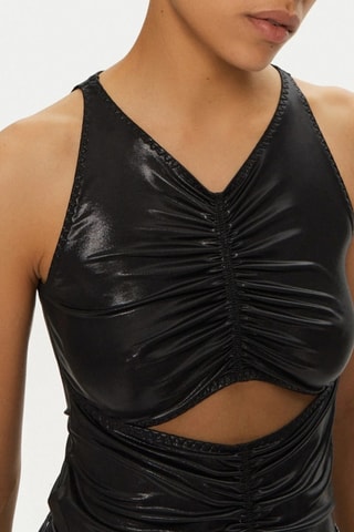 Camisola de alças - Preto