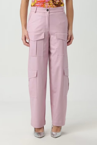 Calças cargo - Rosa