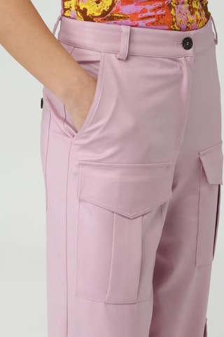 Calças cargo - Rosa