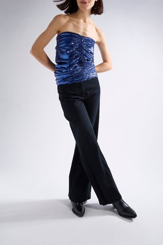 Bustier Top - Koningsblauw