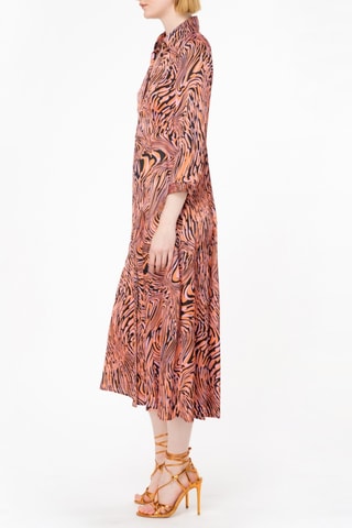 Vestido-camisa - Laranja