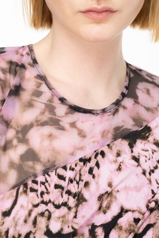 Vestido justo - Rosa