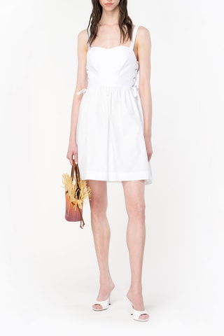 Vestido estilo patinadora - Branco