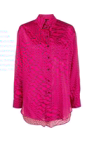 Camisa comprida - Fúcsia