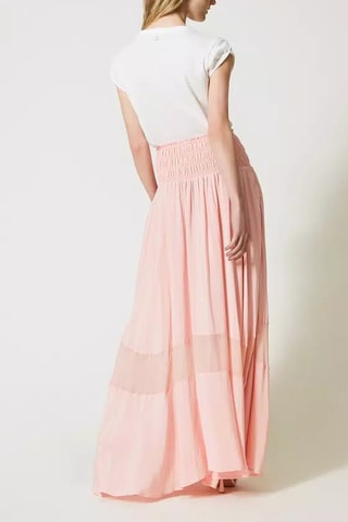 Vestido comprido 2 em 1 - Rosa