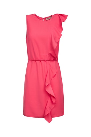 Vestido direito - Rosa