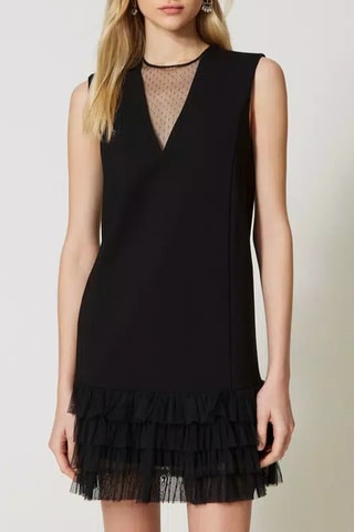 Vestido trapézio - Preto