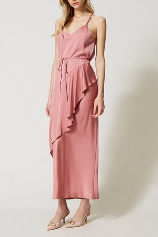 Vestido comprido - Rosa