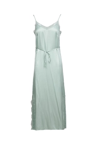 Vestido midi - Azul-verde