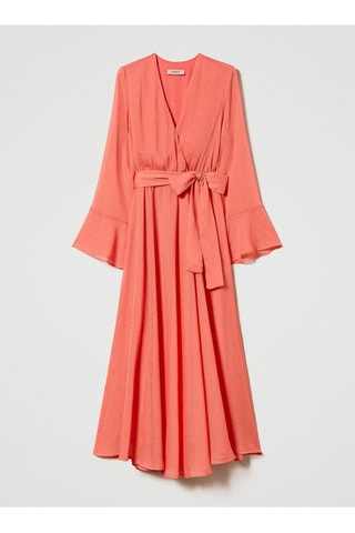 Vestido midi - Coral