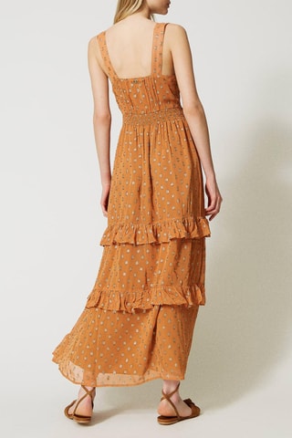 Vestido comprido - Camel