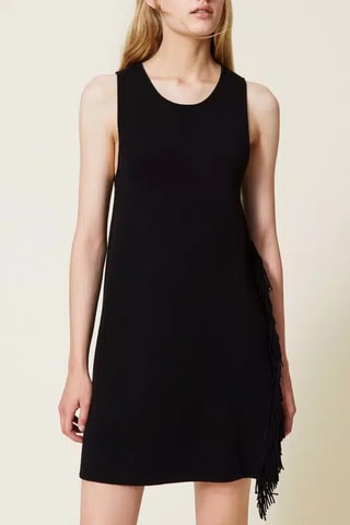 Vestido trapézio - Preto