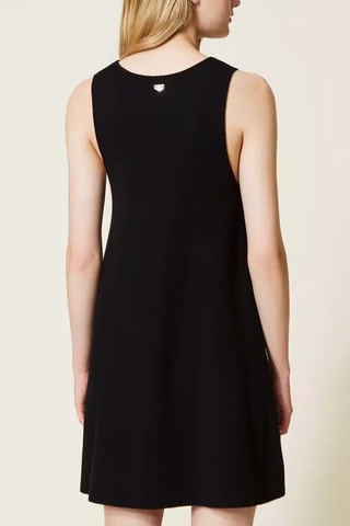 Vestido trapézio - Preto