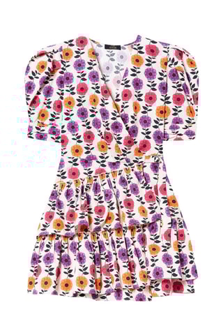 Vestido traçado Branco