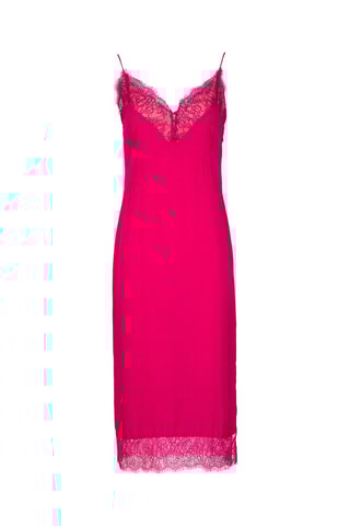 Vestido direito - Fúcsia