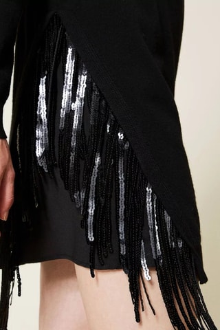 Vestido-camisola - Preto