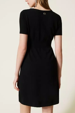 Vestido-camisola - Preto