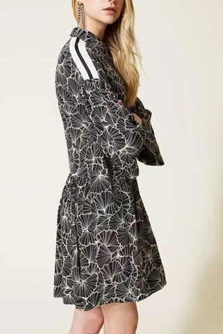 Vestido estilo patinadora - Preto