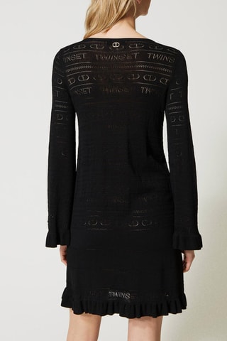 Vestido-camisola - Preto