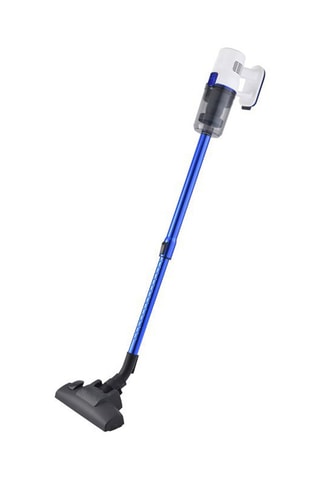 Aspirador Vassoura com fio 2 em 1 - Azul e branco