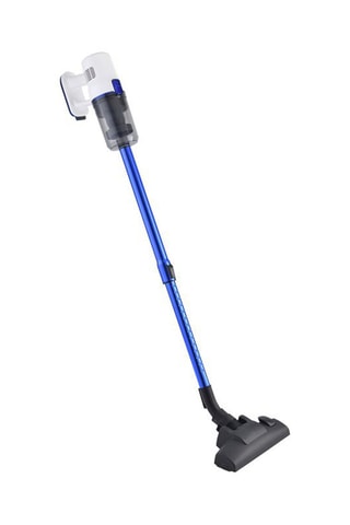 Aspirador Vassoura com fio 2 em 1 - Azul e branco