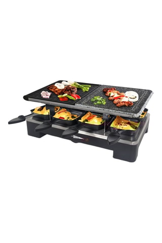 Gourmet-, Grill- en Steengrillset - 1200-1400 W - 8 Personen