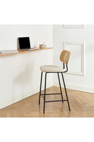 2 tabourets Tina - 51,5 x 95 x 45 cm