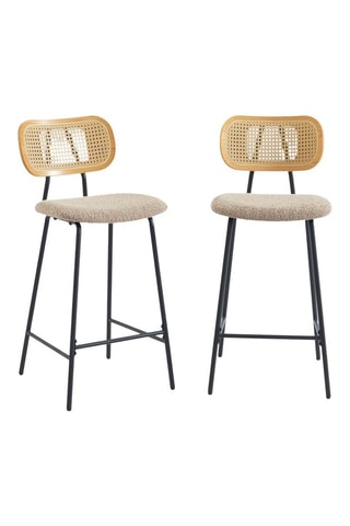 2 tabourets Tina - 51,5 x 95 x 45 cm