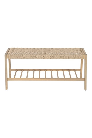 Banc Huka - Naturel - 100 x 36 x 45,5 cm