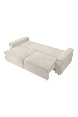 Canapé droit Mira convertible - Beige