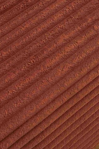 Canapé Loic - Terracotta - 3 places - En velours côtelé