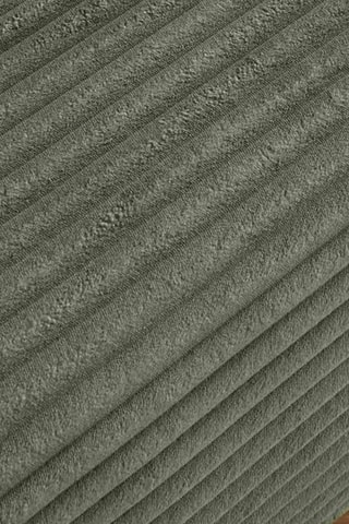 Canapé Loic - Vert - 3 places - En velours côtelé