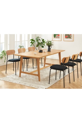 Table à manger Perrette - 200 x 75 x 90 cm