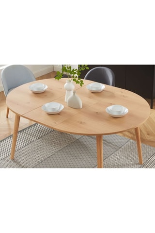 Table à manger extensible Oracle -  120/160 x 75 x 120 cm