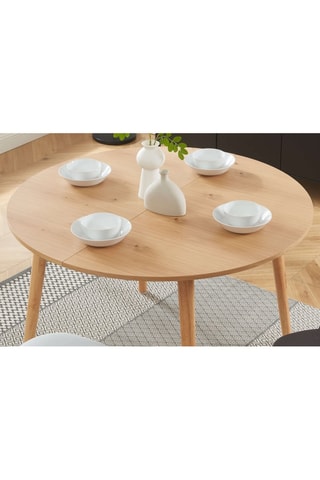 Table à manger extensible Oracle -  120/160 x 75 x 120 cm