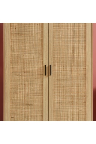 Armoire 2 portes Amana - Imitation bois