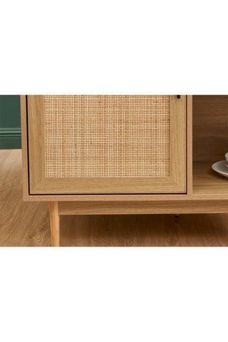 Ilot central 1 porte Amana - Naturel